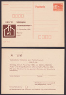 P 86 II C 76 "Hausfeuerungsanlagen", 1989, Beideseitiger Zudruck, Ungebraucht - Cartes Postales - Neuves