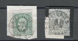 BELGIQUE - LOT DE 2 TIMBRES SIMPLE CERCLE ORMEIGNIES - Other & Unclassified