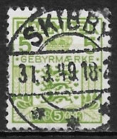Denmark 1934. Scott #l4 (U) Coat Of Arms - Service