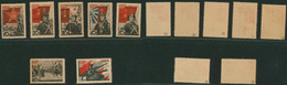 Russie (1949) - Mi N°588/94** Neuf Sans Charnières (MNH) / Signé, Signed - Unused Stamps