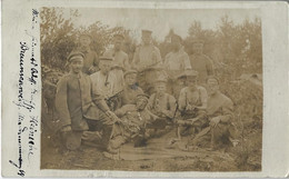 Solingen  -   FRANKFURT   PHOT.   -   Groepsfoto Militairen   -   FOTOKAART   1917   Naar   Hagendingen - Guerra 1914-18