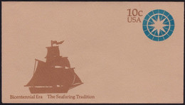 USA 10c Bicentennial Era  The Seafaring Tradition - UNUSED @D5292 - 1961-80