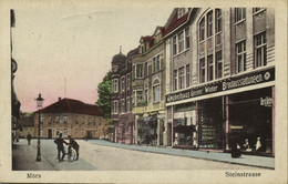 MÖRS MOERS, Steinstrasse, Möbelhaus Gebr. Winter (1919) AK - Mörs