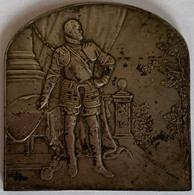 Médaille Bronze Argenté. Bruxelles 1922. Installations Maritimes. G.  Devreese - Profesionales / De Sociedad