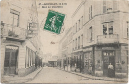 Delcampe - 91  Dourdan  -   Rue De Chartres - Dourdan