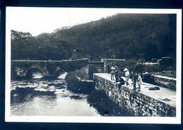 Cpsm Du 22  Bon Repos Près Gouarec --  Vieux Pont Couvert De Lierre    FEV22-39 - Gouarec