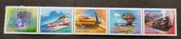 Taiwan Tourism Greeting 2006 Travel Bridge Beaches Train Ship Camera (stamp MNH - Unused Stamps