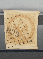 T23  INDO CHINA COL FRANC   1860  CACHET COCCHINCHINE ++ PAS COURANT+ + AFFRANCH. INTERESSANT - Usati