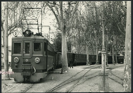 Spain - Train Mixte En Gare De Soller En 1968 - Edit. BVA (carte Moderne) - Voir 2 Scans Larges - Mallorca