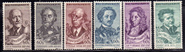 CZECHOSLOVAKIA  CECOSLOVACCHIA 1957 SPRING MUSIC FESTIVAL PRAGUE COMPLETE SET SERIE COMPLETA MNH - Unused Stamps