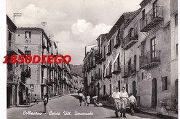 COLLESANO - CORSO VITT. EMANUELE F/GRANDE VIAGGIATA  1962 ANIMAZIONE - Palermo