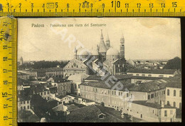 Padova Città Panorama Con Vista Del Santuario - Padova