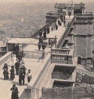 ►MARSEILLE◄13►±1910◄CPA►PASSERELLE DES ASCENSEURS◄NOTRE-DAME -DE-LA-GARDE◄ - Notre-Dame De La Garde, Lift En De Heilige Maagd