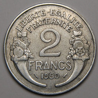 2 Francs Morlon, 1950,  Aluminium - IV° République - 2 Francs