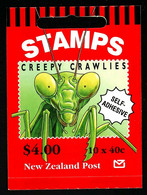 1997 Insekten  Michel NZ 1628-1637MH Stamp Number NZ 1468a Yvert Et Tellier NZ C1561 Booklet Xx MNH - Postzegelboekjes