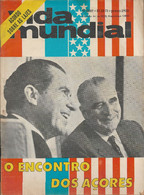 Lages - Ilha Terceira - Revista "Vida Mundial" De 17 De Dezembro De 1971 - Encontro Dos Açores - Revistas & Periódicos