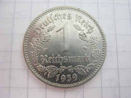 Germany 1 Reichsmark 1939 A - 1 Reichsmark