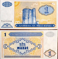 Azerbaïjan 1 Manat  Unc - Azerbeidzjan