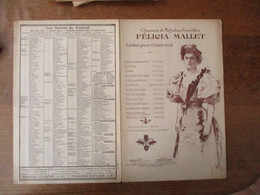 HAINE D'AMOUR A MADEMOISELLE FELICIA MALLET POESIE DE HENRY DE FLEURIGNY MUSIQUE DE J.SUREAU-BELLET - Partituras