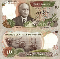 Tunisia / 10 Dinars / 1986 / P-84(a) / XF - Tunisie