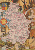 JURA   39   CARTE DU DEPARTEMENT   CPM - Andere & Zonder Classificatie