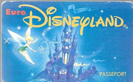 PASS-EURODISNEYLAND-1994-FEE CLOCHETTE-VGS-00044--CE Valide 1JOUR 12/4/93-BE - Disney-Pässe