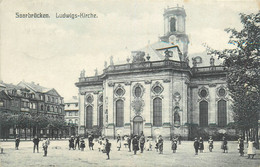 Saarbrücken - Sarrebruck - Ludwigs Kirche - Allemagne Germany - Saarbruecken