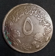 Sudan , 5 Millim , 1972 , KM 54 , Agouz - Sudan