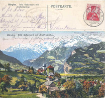 Bürglen UR - Tells Geburtsort Mit Erstfelderthal         1913 - Erstfeld