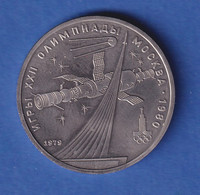 Russland / Sowjetunion 1 Rubel XXII. Olympiade - Kosmosmonument 1979 - Russland