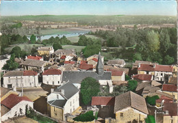 ***  87  ***  MEZIERES SUR ISSOIRE  Avion Au Dessus De L'église  Timbrée 1987 - Meziere Sur Issoire