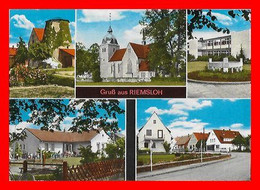 CPSM/gf MELLE (Allemagne)  Gruss Aus RIEMSLOH,  Multivues..*6596 - Melle