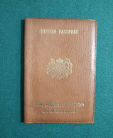 Great Britain   Passport Leather Cover - Historical Documents