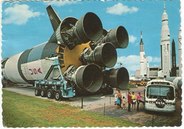 USA Post Card Alabama Space And Rocket Center - Earth Largest Space Exhibit (**) - Amérique Du Nord
