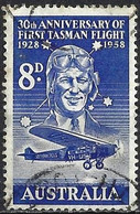 Australia 1958 - Mi 284 - YT Pa 11 ( First Trans-Tasman Flight - Aircraft Southern-Cross ) - Used Stamps