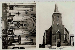 SOMBREFFE « L’église » + « Intérieur De L’Eglise » - Ed. Buyle,  Bxl - Sombreffe
