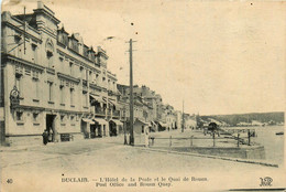 Duclair * Hôtel De La Poste Et Le Quai De Rouen - Duclair