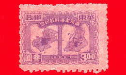 CINA Orientale - 1949 - Liberazione Di Shanghai E Nanjing - Mappa - 3.00 - China Oriental 1949-50