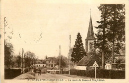 St Martin Osmonville * La Route De Rouen à Neufchâtel * Vue Sur L'église - Autres & Non Classés