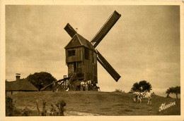 St Maxent * Vue Sur Le Moulin à Vent * Molen * Minoterie * Attelage - Andere & Zonder Classificatie