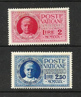 Vatican EXPRES N°1, 2 Neufs Avec Charnière* Cote 45€ - Express