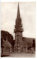 Carte Postale Ancienne La Roche Maurice - L'Eglise. L'Ossuaire - La Roche-Maurice