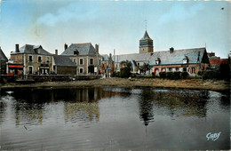 Sotteville Sur Mer * Vue Sur L'église Et L'étang Du Village - Sotteville Les Rouen