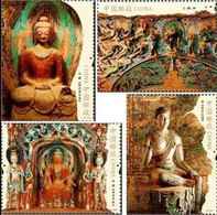 China 2020-14 Dunhuang Mogao Grottoes,MNH 4v - Nuovi