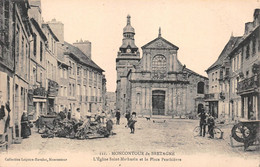 ¤¤   -   MONCONTOUR-de-BRETAGNE   -  L'Eglise Saint-MATHURIN Et La Place Penthièvre      -  ¤¤ - Moncontour