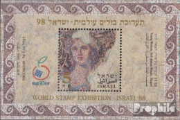 Israel Block61 (kompl.Ausg.) Postfrisch 1998 Briefmarkenausstellung - Nuevos (sin Tab)