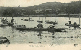 Triel Sur Seine * Pêcheurs * Pêche à La Ligne - Triel Sur Seine