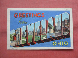 Greetings Cleveland  Ohio   Ref 5549 - Cleveland
