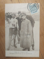 Cyclisme - Ciclismo- Carte Postale Editions Emile DUMONT, Llège : TOUR DE FRANCE 1910 GARRIGOU - Ciclismo