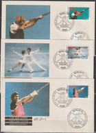Berlin FDC 1988 Nr.801 - 803 Olympische Spiele Calgary,Seoul  ( D 2287 )  Günstige Versandkosten - 1981-1990